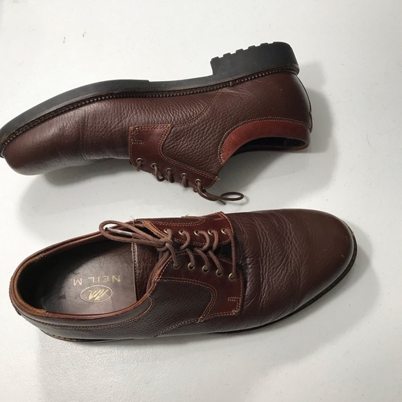 Neil M Men\'s Brown Leather Shoes Size 10.5 SB-2 main image 7